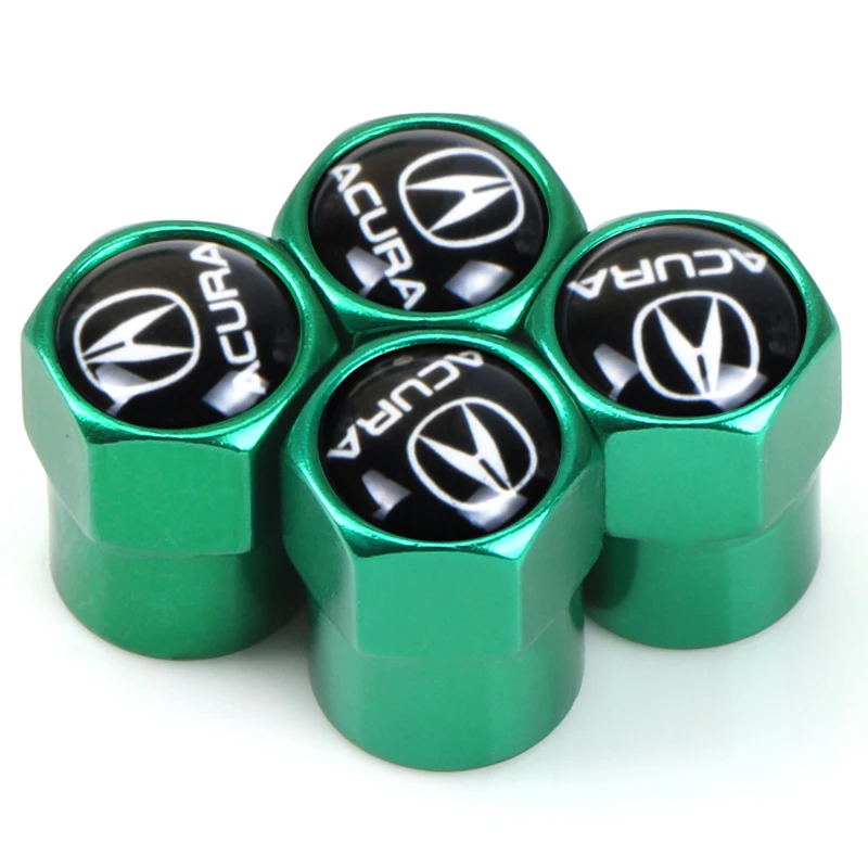 Новые 4 шт. Алюминий сплав колеса автомобиля крышки стержня вентиля шины Крышка