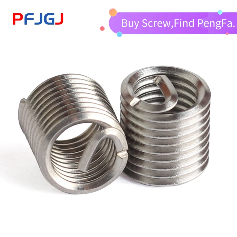 

Peng Fa 304 Stainless Steel Sleeve Thread Sheath Steel Wire Thread Sheath Thread Sheath Steel Sleeve Tooth Sheath M16-M30