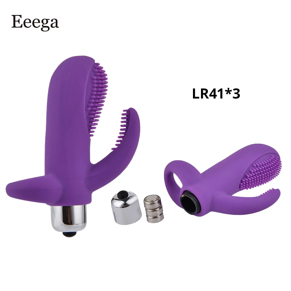 Вибратор для пальцев массаж точки G Стимуляция клитора Женский мастурбатор