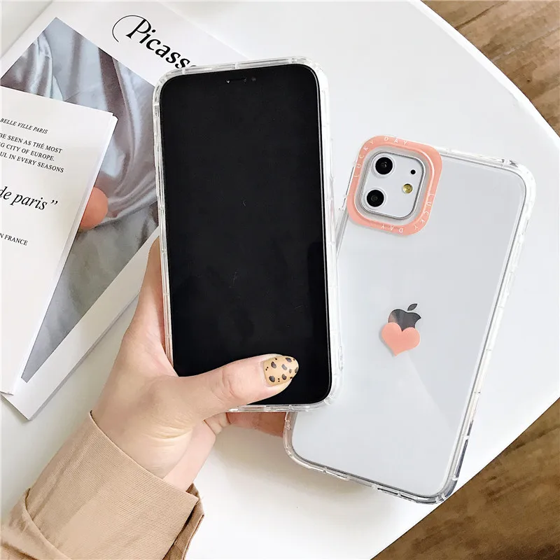 Милый прозрачный чехол для телефона с фруктами IPhone 11 Pro Max XS X XR 8 7 6 6S Plus Xmax простой |
