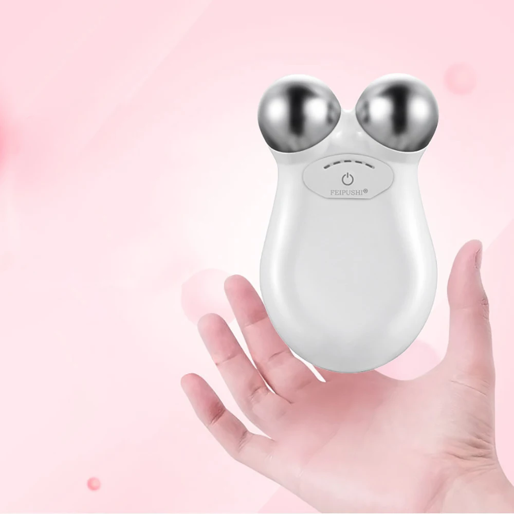 Микро-токовый тонкий инструмент для красоты лица лифтинг и подтягивание кожи