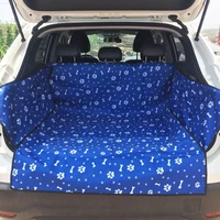 pet car seat cover trunk mat tarpaulin waterproof oxford cloth dog cat carrier auto back rear pad protection blanket