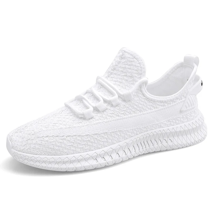 

summer single mesh breathable mesh shoes fashion sports casual men's black fashion shoes