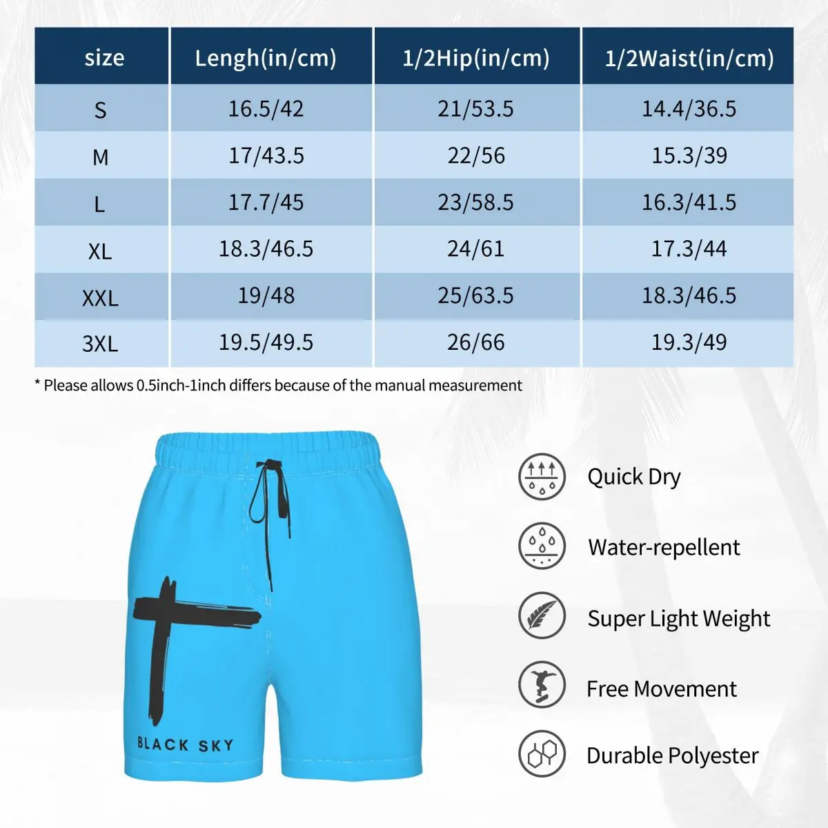 

Men's and women's Beach INDOCHINE. NICOLA Breathable Quick Dry Graphic R145 running Male Shorts