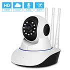 HD1080P PTZ Wi-Fi IP-камера с автослежением, Радионяня, двухстороннее аудио, обнаружение движения, удаленный доступ iCSee Cloud H.265X