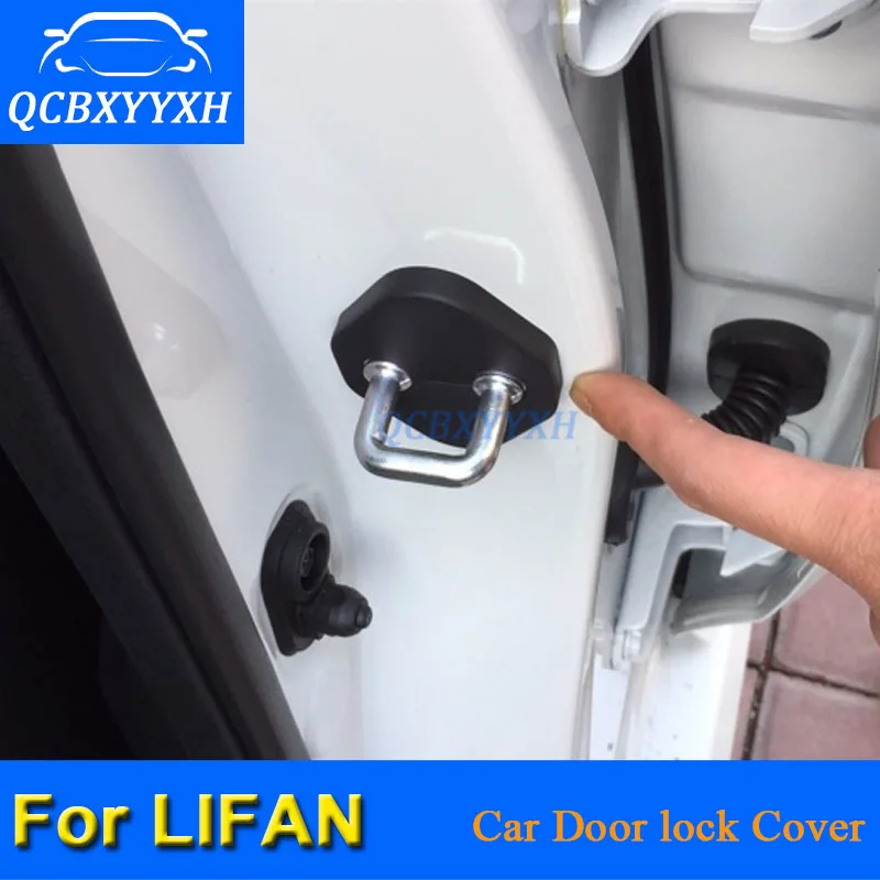Защитные чехлы для дверных замков 4 шт./лот ABS Lifan X50 X60 620 720 защитный чехол дверей
