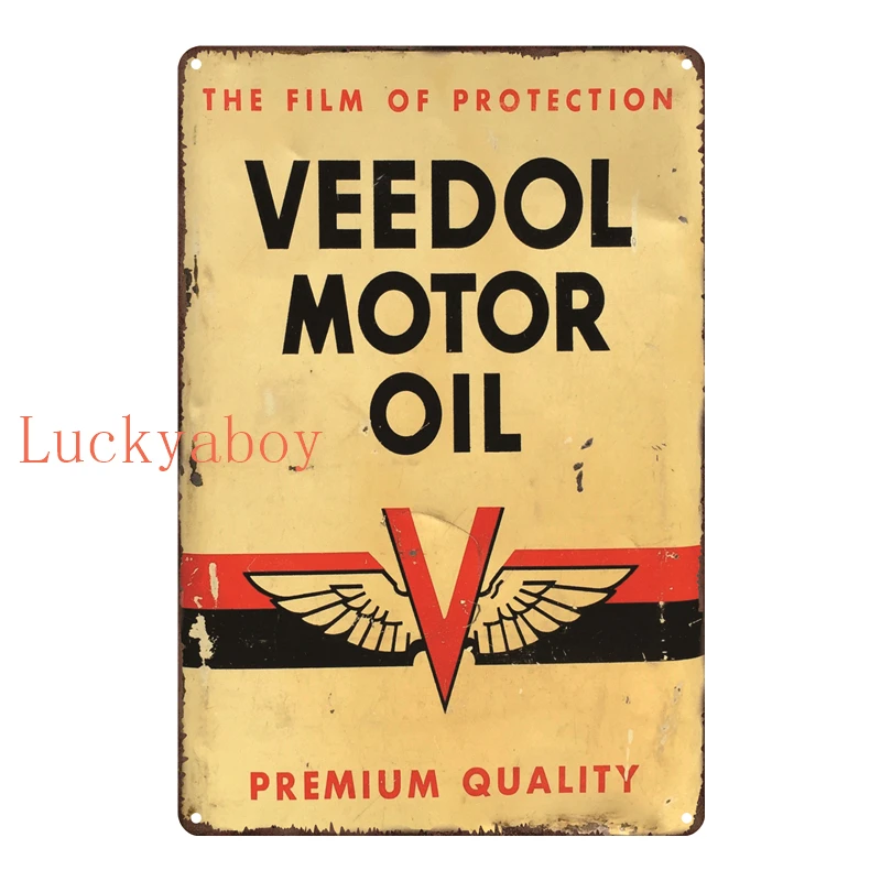 

Retro Castrol Motor Oil Metal Tin Sign Vintage Esso BP STP Texaco Tin Sign Home Decor Vintage Tin Signs Retro