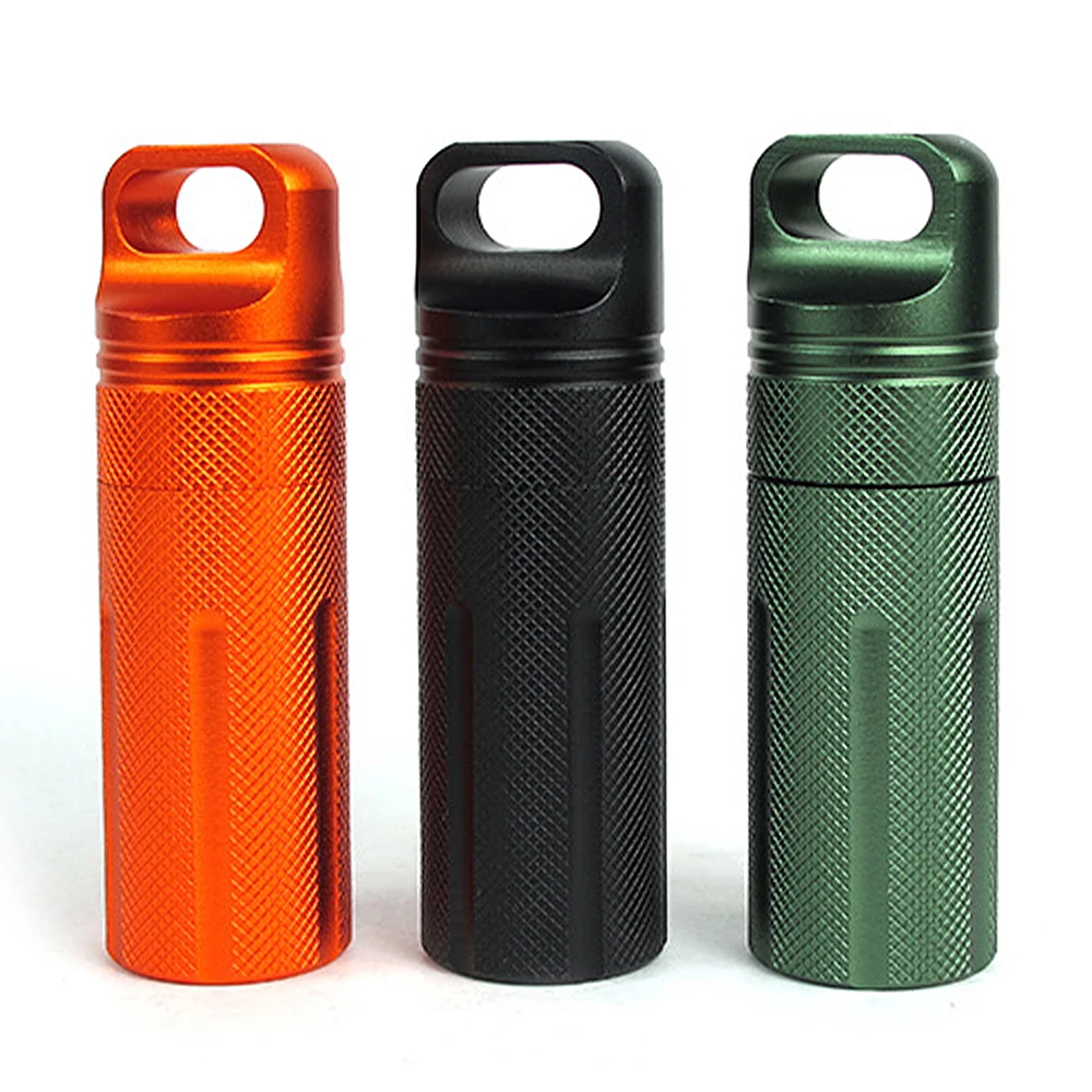 3 шт. портативный водонепроницаемый контейнер для капсул сухих таблеток улицы