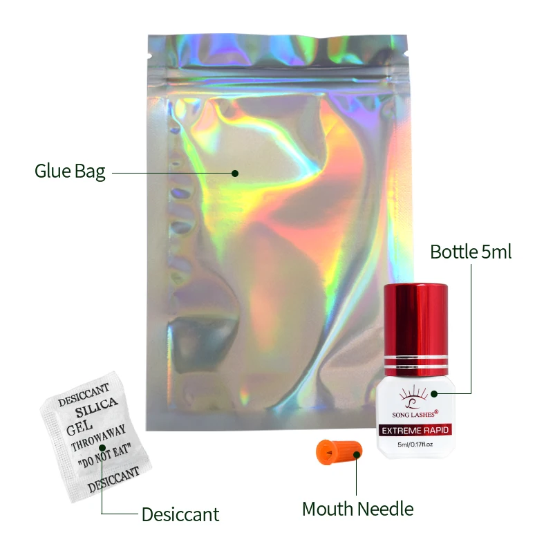 Клей для наращивания ресниц 5 мл/10 мл 0. Искусственный супер низкий запах быстрый