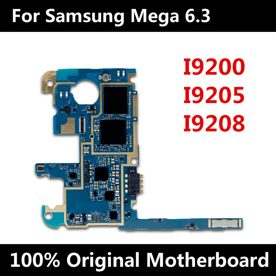 Заводская разблокированная материнская плата для Samsung Mega 6 3 i9200 I9205 I9208