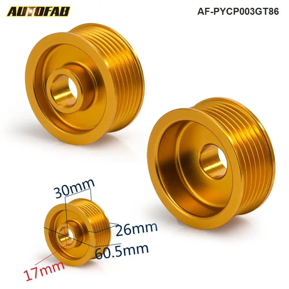 Шкив водяного насоса переменного тока для Toyota GT86 Scion FRS Subaru BRZ 3 шт.|crank pulley|pulley