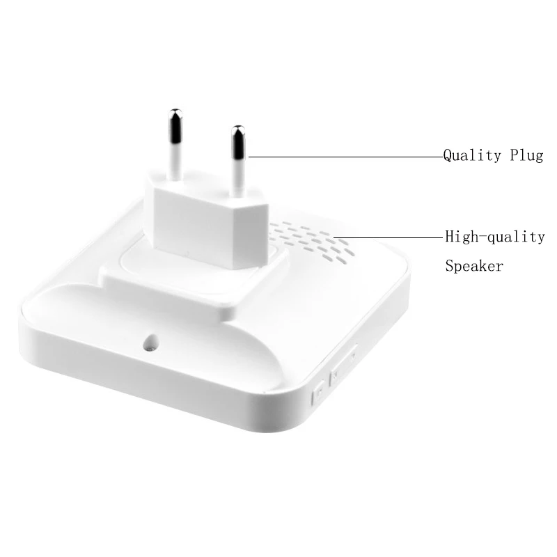 

1Pcs AC90-250V Smart Indoor Doorbell chime Wireless WiFi Door Bell US EU UK AU Plug app control For EKEN V5 V6 V7 M3