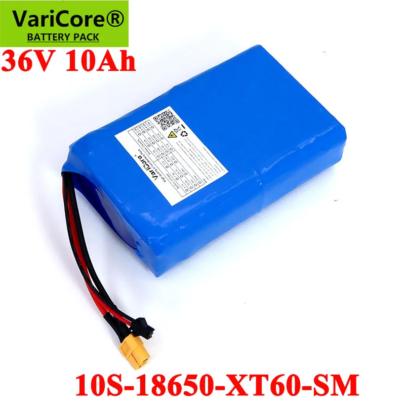 Литиевый аккумулятор VariCore для электровелосипеда 36 В 12 а/ч 10 А/ч 18650 8 20 |