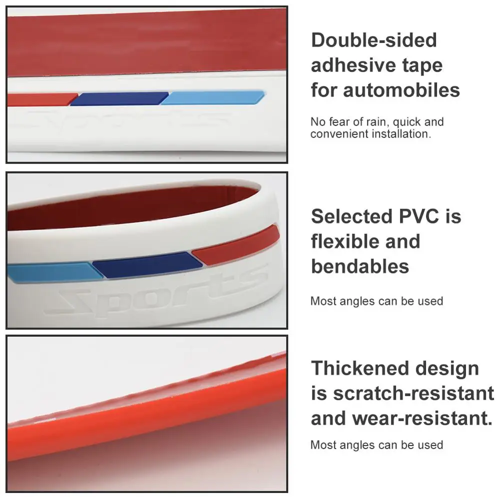 Защитный бампер Стайлинг автомобиля противоударные Брызговики защита кромок