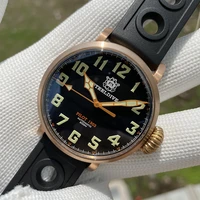 steeldive sd1903s mens automatic watches pilot men diving watch bronze 200m waterproof mechanical wristwatch c3 luminous nh35