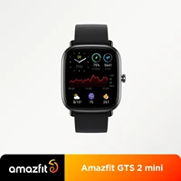 global amazfit gts 2 mini gps sports smartwatch female cycle tracking 14 days battery life for android