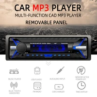car radio bluetooth vehicle swm 8808 mp3 player stereo audio with fm radio aux tf card u disk play microphone remote control