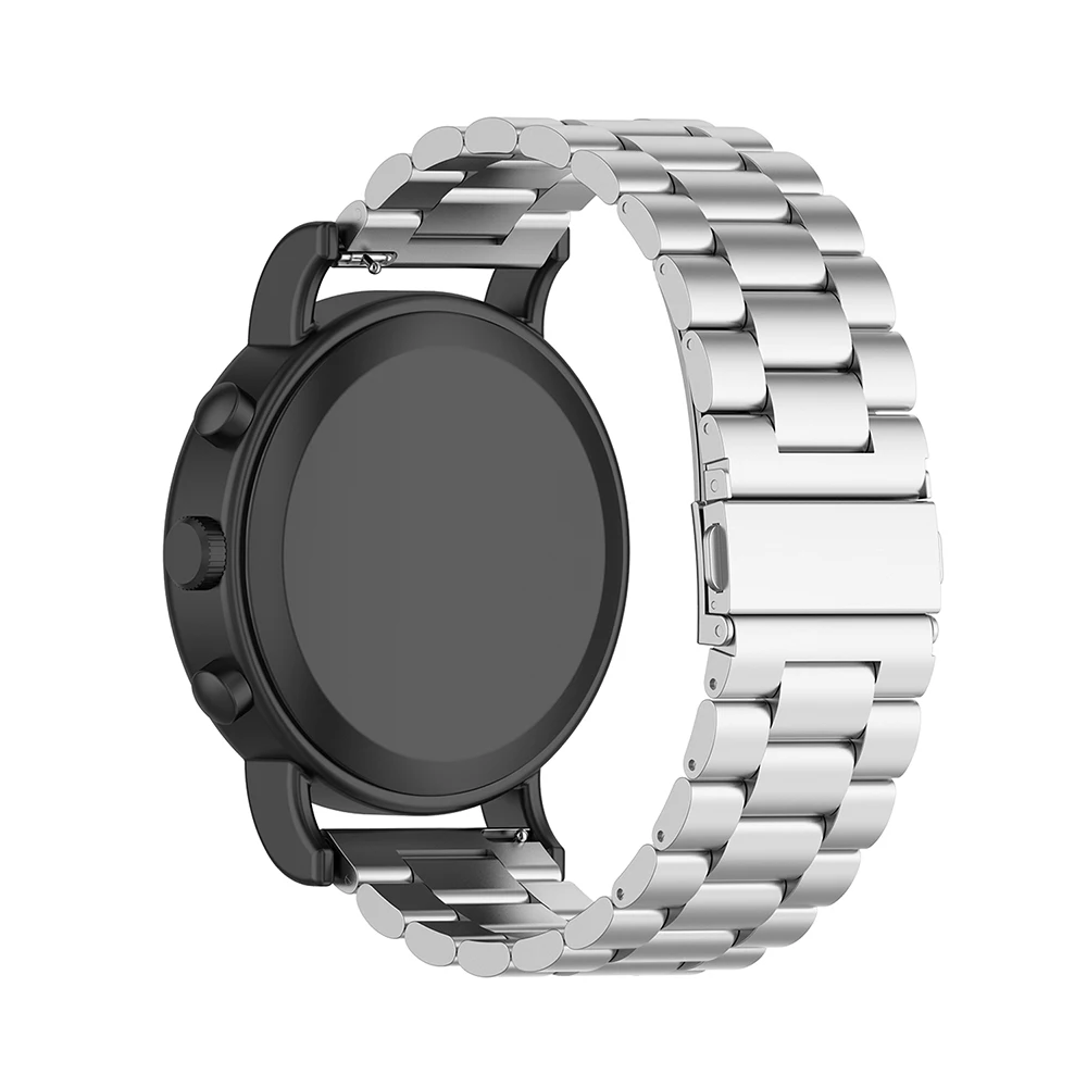 Универсальный три бусины стальной ремешок для часов из нержавеющей стали