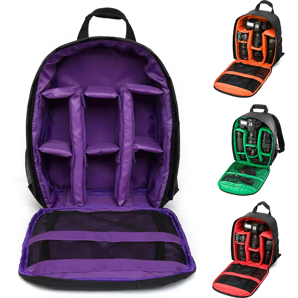 camera case organizer durable photography backpack outdoor waterproof for digital all match storage bag lens simple accessories free global shipping