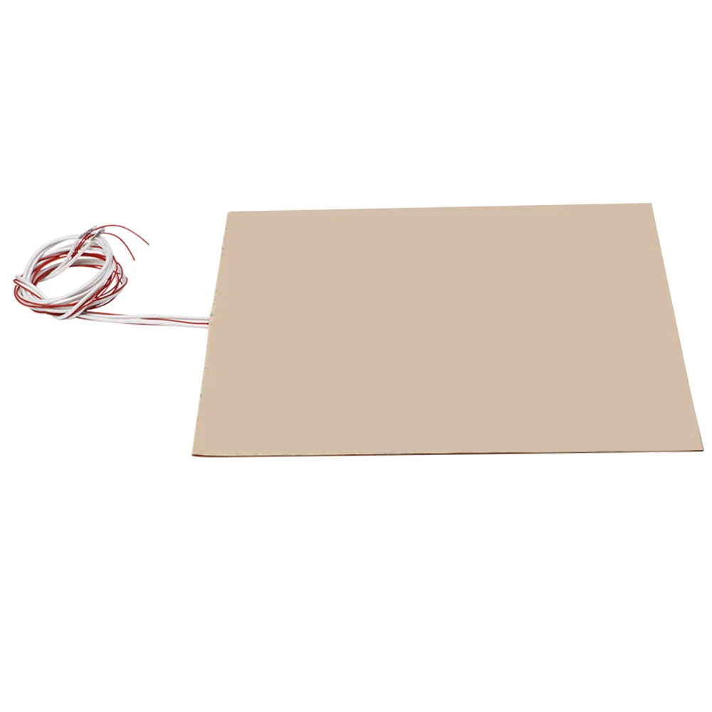 3d printer parts silicone rubber hotbed pad with adhesive tape heater heating bed 300x300mm 220v 600w750w free global shipping