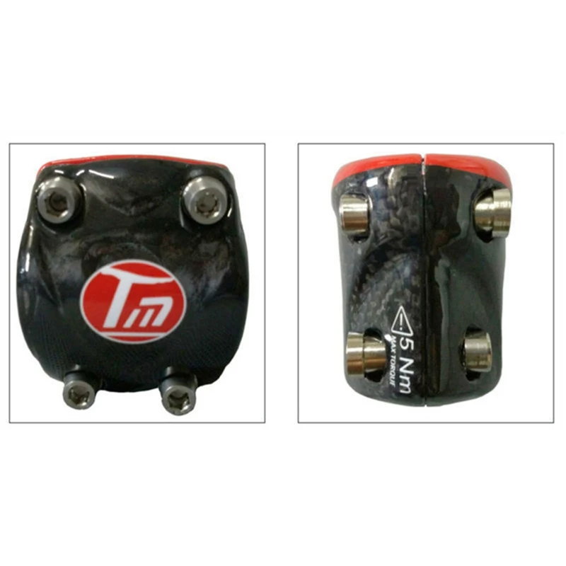 

Tmaex New Type Superlight Carbon Stem Road Mountain Bike Stem 80mm Red Stem Bicycle Parts