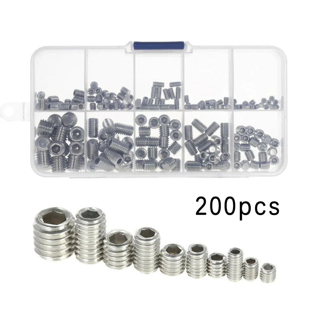 

Stainless Nut Hex Socket Drive Insert Nuts Threaded Tools Assortment Supplies