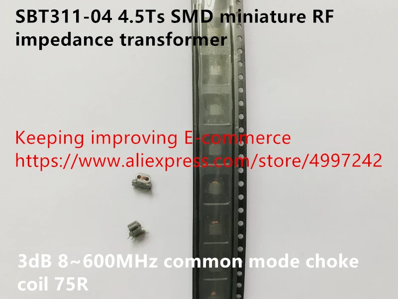 Оригинальная Новинка 100% SBT311-04 4.5Ts SMD миниатюрная радиочастотная лампа 3dB 8 ~ 600 МГц