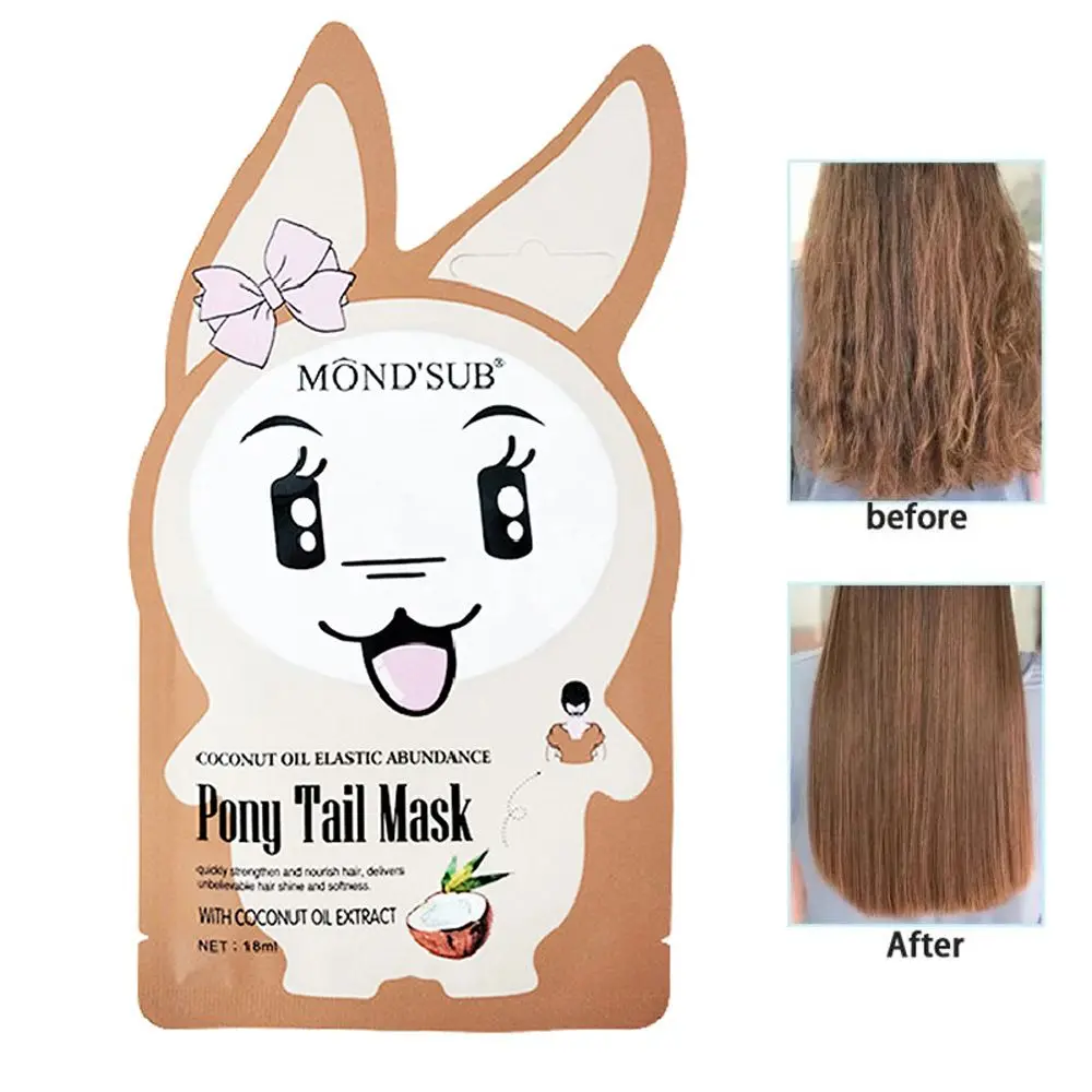 18 мл ароматическая маска для волос кокосовое масло бифуркация восстановление