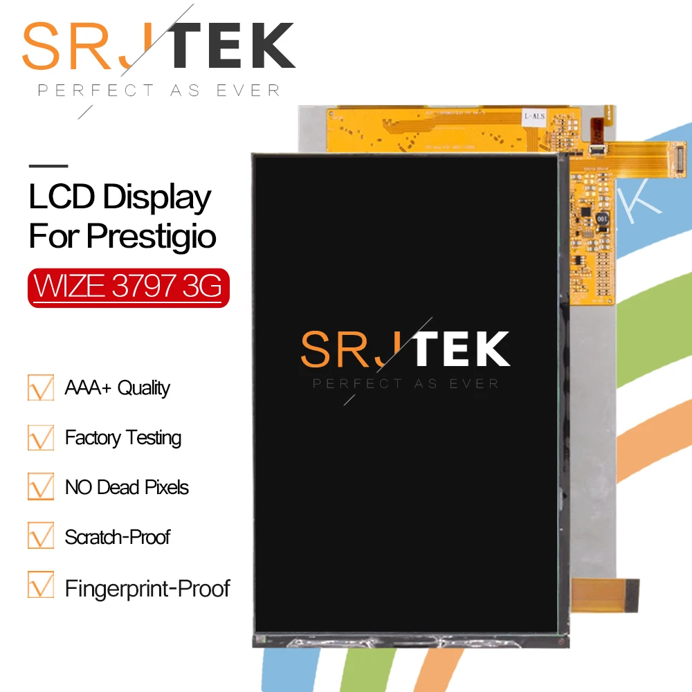 Новый ЖК дисплей Srjtek 7 дюймов для PRESTIGIO MULTIPAD WIZE 3797 3G PMT3797 сменный экран планшета с