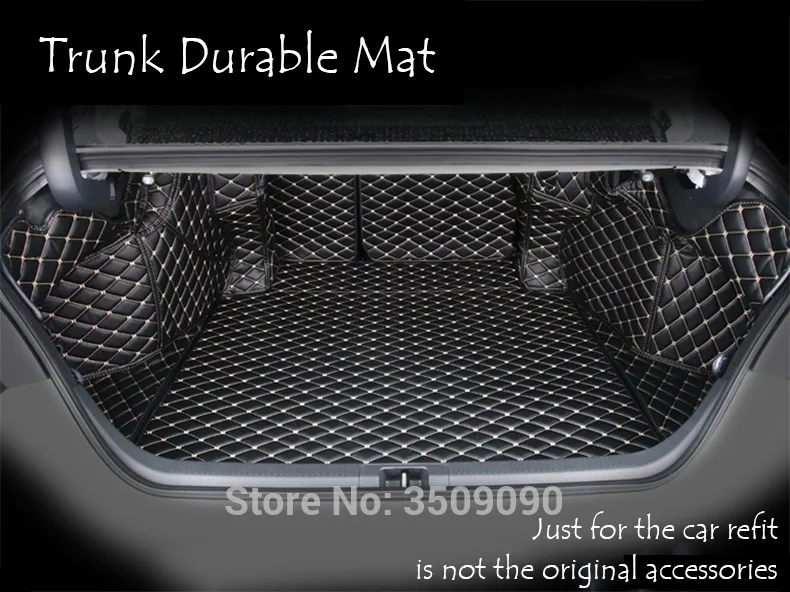 

Car Rear Tail Box Trunk Mat Pad Durable Boot Carpets Car styling For Toyota Camry 2017 2018 2019 2020 XV70