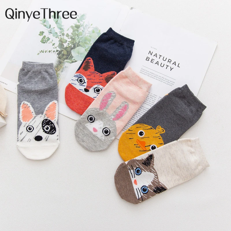 Милая Одежда для девочек из хлопка с изображением лисы собаки цыпленок кот