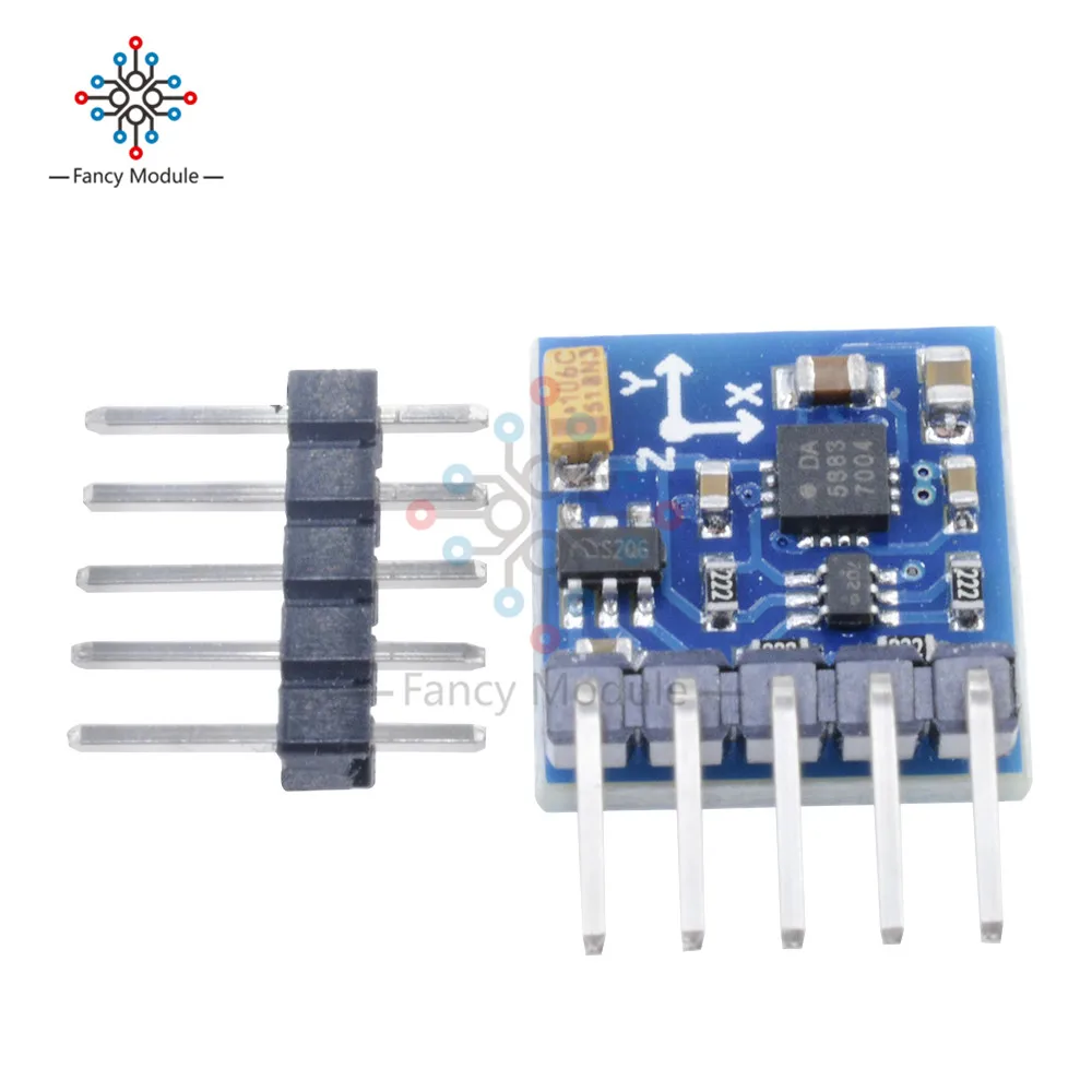 GY 271 HMC5883L 3V 5V Тройная Ось Компас магнитометр сенсор модуль для Arduino|module for arduino|module