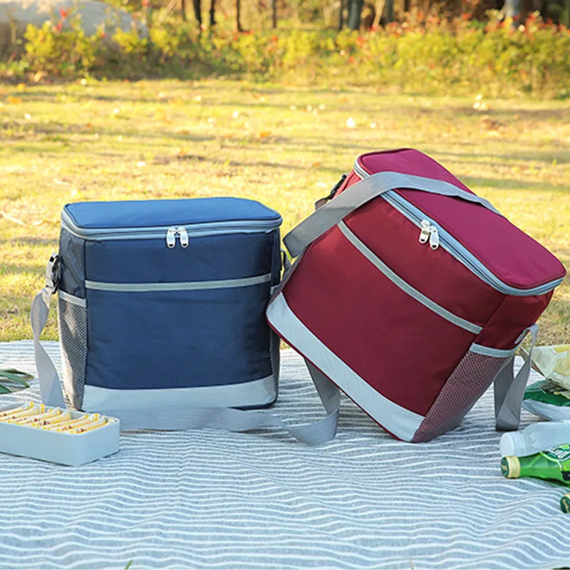

Large Capacity Insulation Lunch Box Portable Oxford Cloth Lunch Cooler Bag SEC88