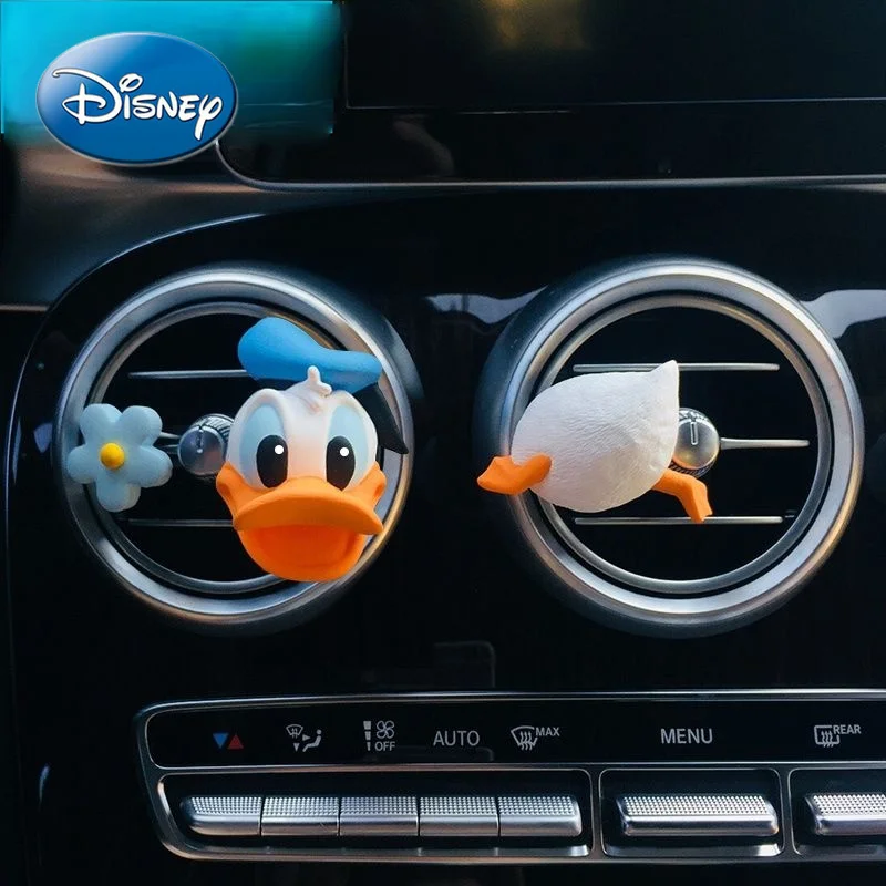 

Ароматизатор Disney «Дональд Дак», кондиционер для автомобиля, с милым клипсой, дезодорант, мультяшное украшение