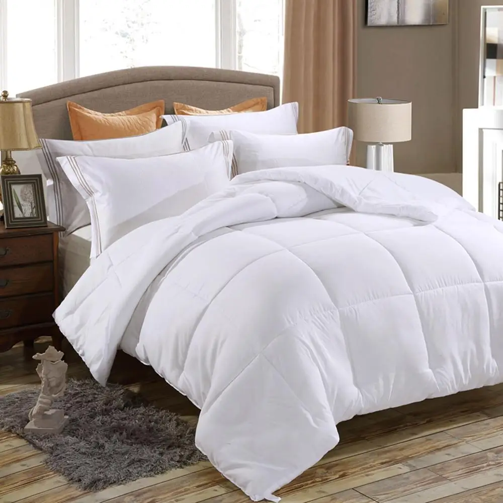 

57 Down Alternative Comforter, Duvet Insert, Medium Weight for All Season, Fluffy, Warm, Soft & Hypoallergenic