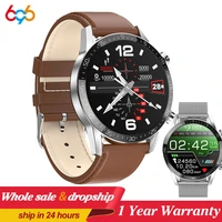 new l13 smartwatch men ecgppg waterproof bluetooth call blood pressure fashion wristbands bracelet fitness smart watch pk l8 l7