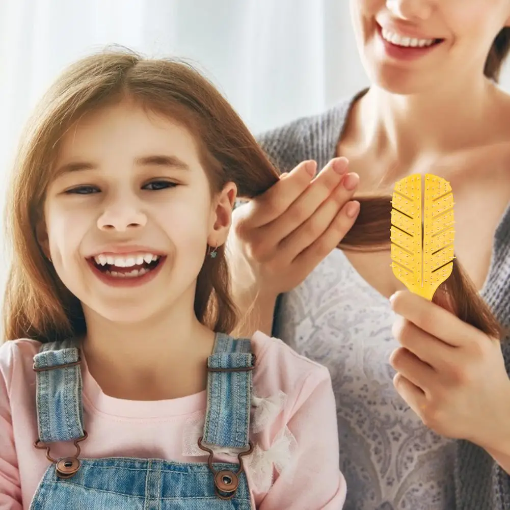 Женская щетка для волос Массажная без завязывания узлов Высококачественная