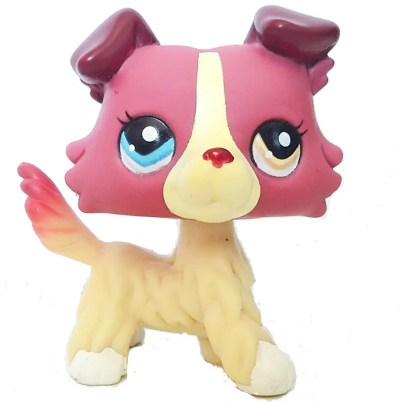 Лпс стоячки кошки собаки игрушки Lps кошка старый pet shop игрушка маленькая короткая шерсть котенок Гималайский котенок husky собака Спаниель колли great dane редкая коллекция фигурок - Цвет: 1262