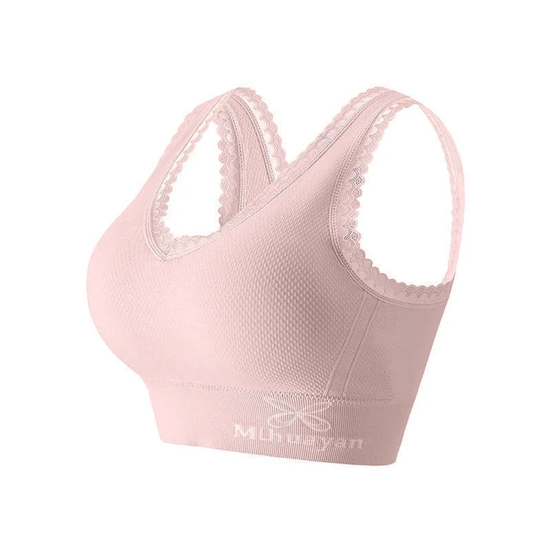 

New style gathered back lace wrapped waistcoat with no mark and no steel ring sling backing anti light women's waistcoat