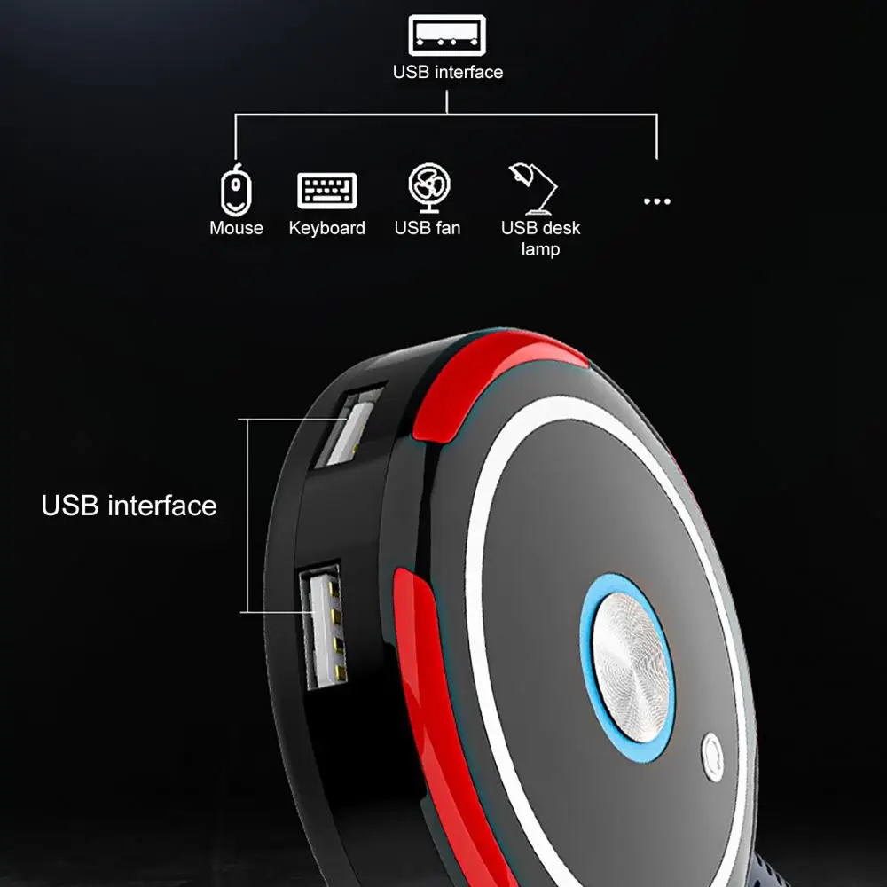 30% скидка 2 аудиоинтерфейса два порта USB чехол для настольного ПК компьютера