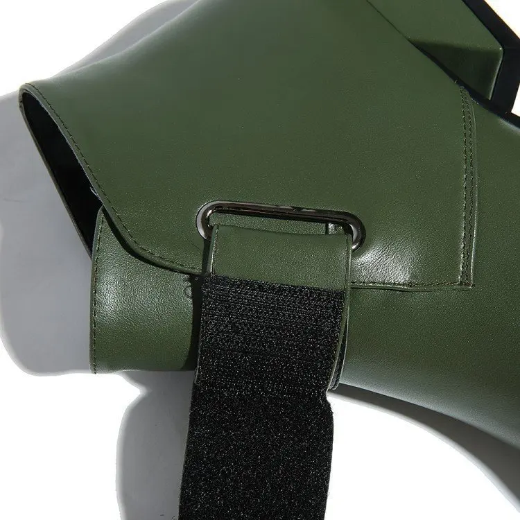 Женские ботинки 2019 г. Зимние Роскошные брендовые зеленые женские ботильоны в