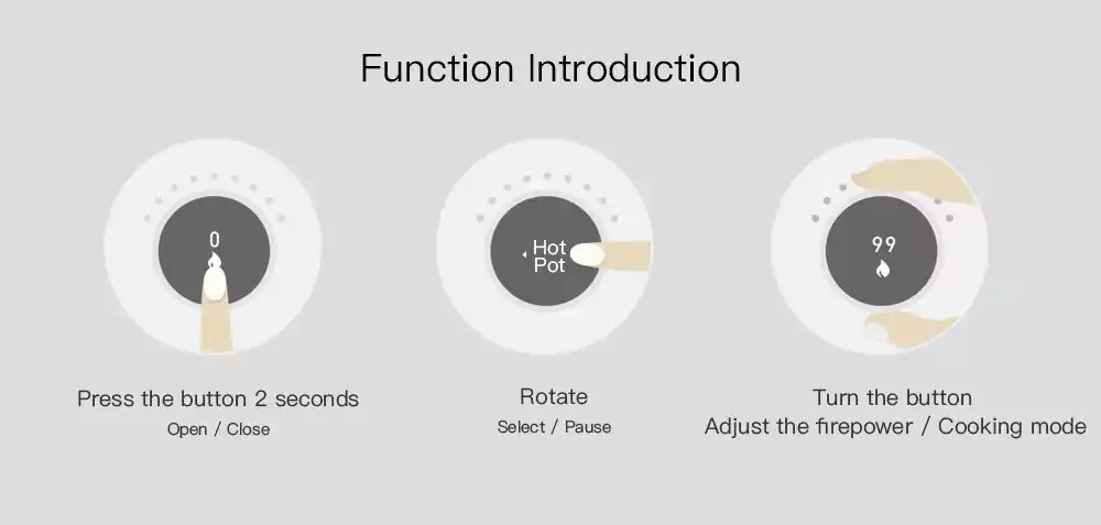 Xiaomi Mijia индукционные плиты Mi home умная электрическая плитка духовка креативный точный контроль электрическая варочная панель плита горячий горшок приложение WIFI