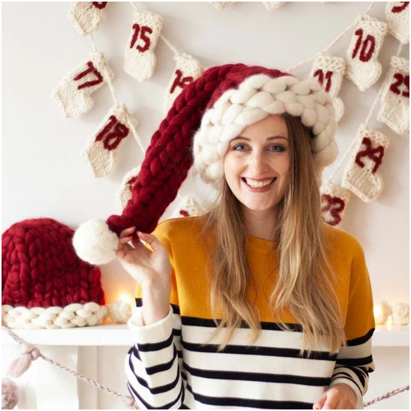 

Christmas Hat Party For Baby Adult Santa Hats New Year Decoration Kids Gift Party Supplies 2021 Navidad Merry Christmas