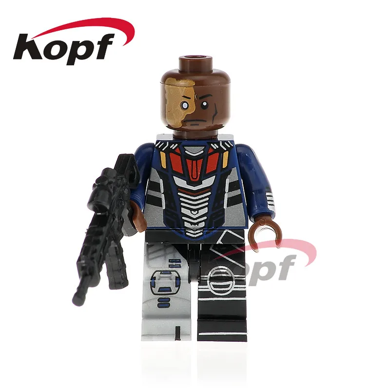 789 Without Box Одиночная фигурки Черная пантера Erik Killmonger Okoye образование Ulysses Klaw Кирпичи Строительные блоки куклы детские игрушки XH 806 - Цвет: 789 Without Box