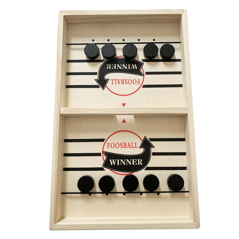 Table Fast Hockey Sling Puck Game Paced Sling Puck Winner Fun Toys Party Game Toys For Adult Child Family Home Board Game