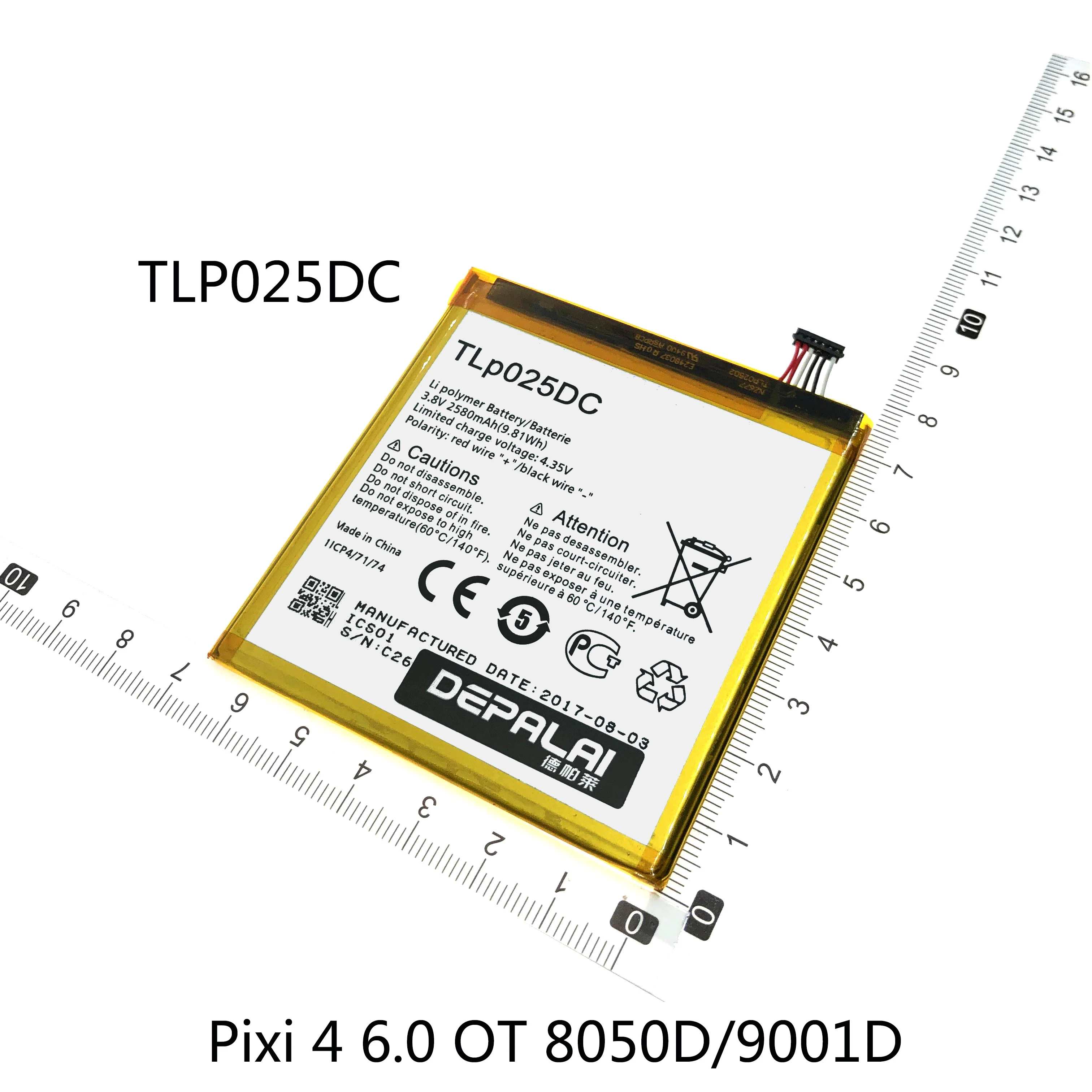 Аккумулятор TLP025GC TLP025DC TLP025A2 для Alcatel One Touch POP C9 Pixi 4 (7) 3G 9003X 9003A 6 0 OT 8050D/9001D Pop 3 (5 5)