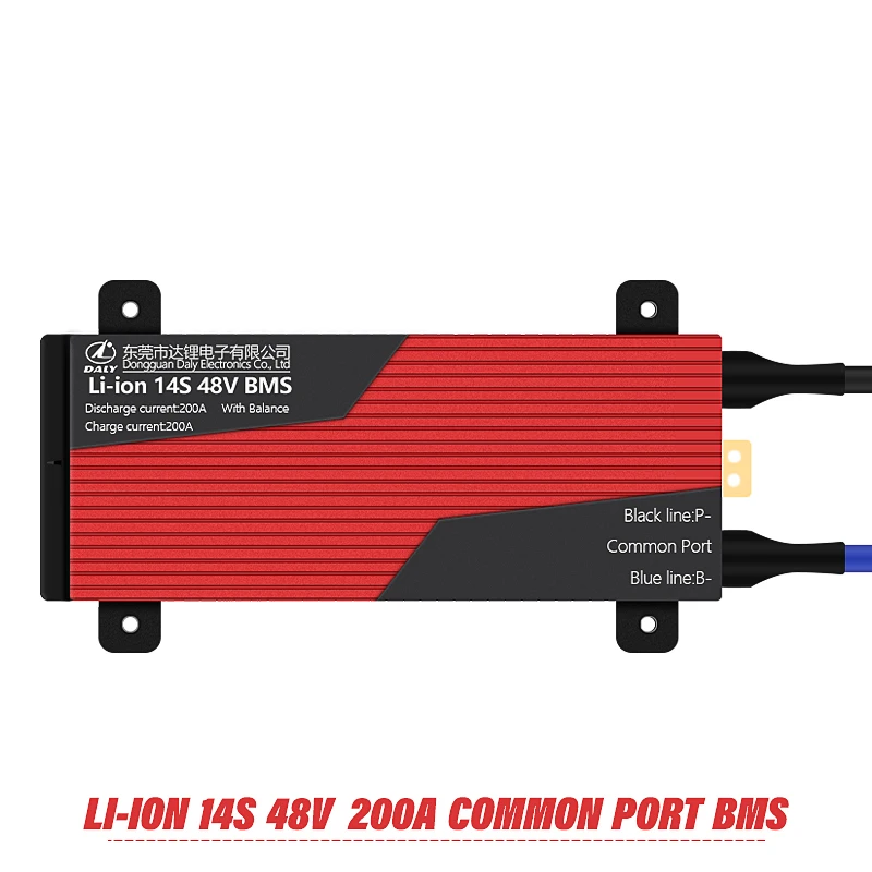 14s 48v батарея pcm bms 200a e-bike литий-ионная система управления батареей с балансом для системы солнечной энергии литиевая батарея