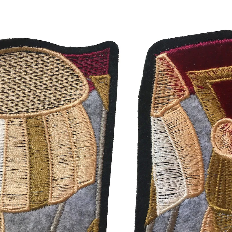 5 шт./компл. хорошее качество бисером патчи Большой модные вышитые шить на для