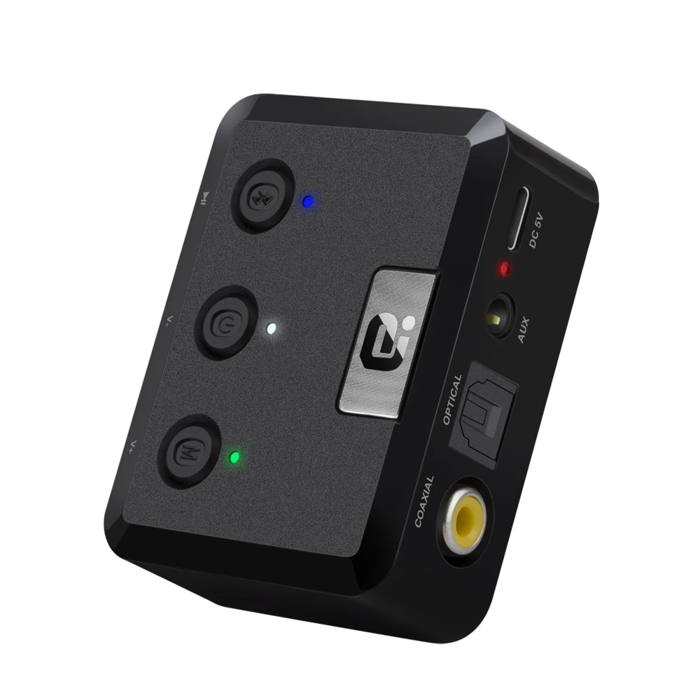 

Bluetooth 5.0 Coaxial Optical SPDIF Toslink Digital RCA Analog Audio Wireless Receiver Aptx Low Latency For Home Speaker System