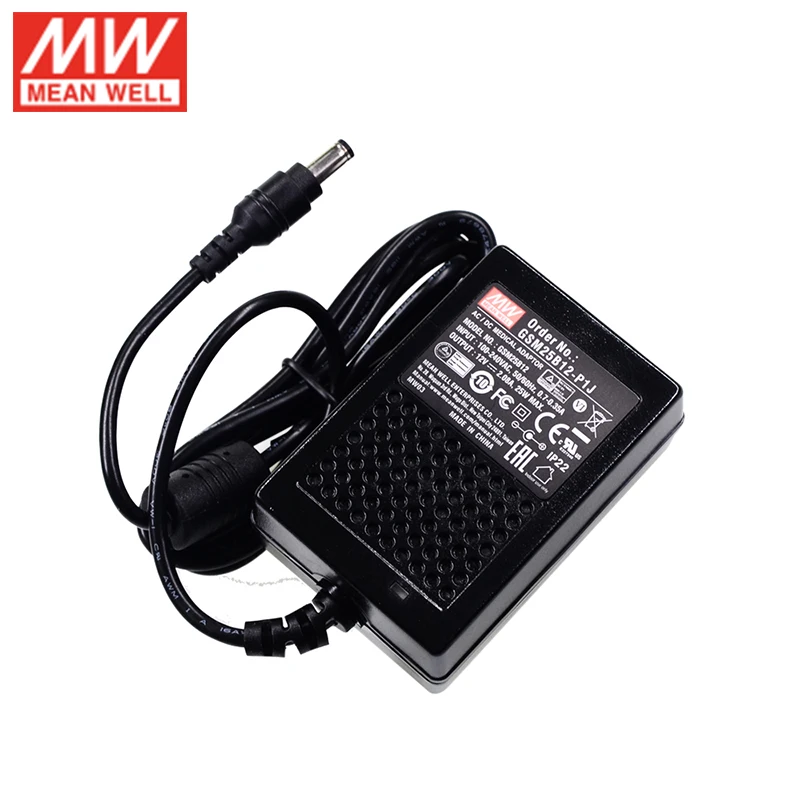 USB адаптер Meanwell диаметром 25 Вт 110 А 12 В в/в переменного тока до постоянного